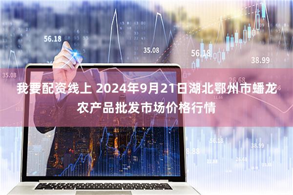 我要配资线上 2024年9月21日湖北鄂州市蟠龙农产品批发市场价格行情