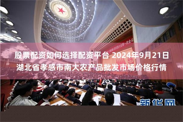 股票配资如何选择配资平台 2024年9月21日湖北省孝感市南大农产品批发市场价格行情