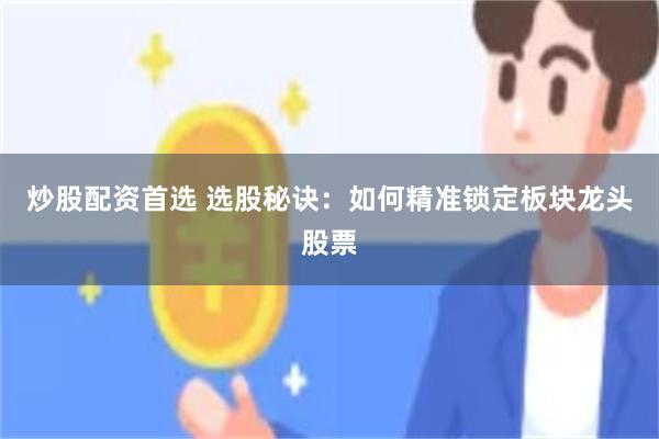 炒股配资首选 选股秘诀：如何精准锁定板块龙头股票