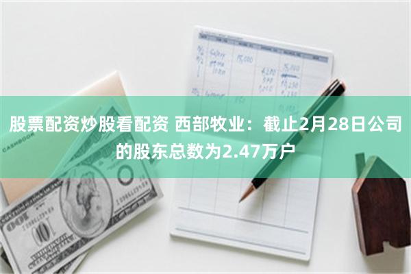 股票配资炒股看配资 西部牧业：截止2月28日公司的股东总数为2.47万户