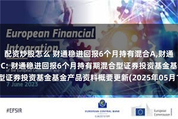 配资炒股怎么 财通稳进回报6个月持有混合A,财通稳进回报6个月持有混合C: 财通稳进回报6个月持有期混合型证券投资基金基金产品资料概要更新(2025年05月10日公告)